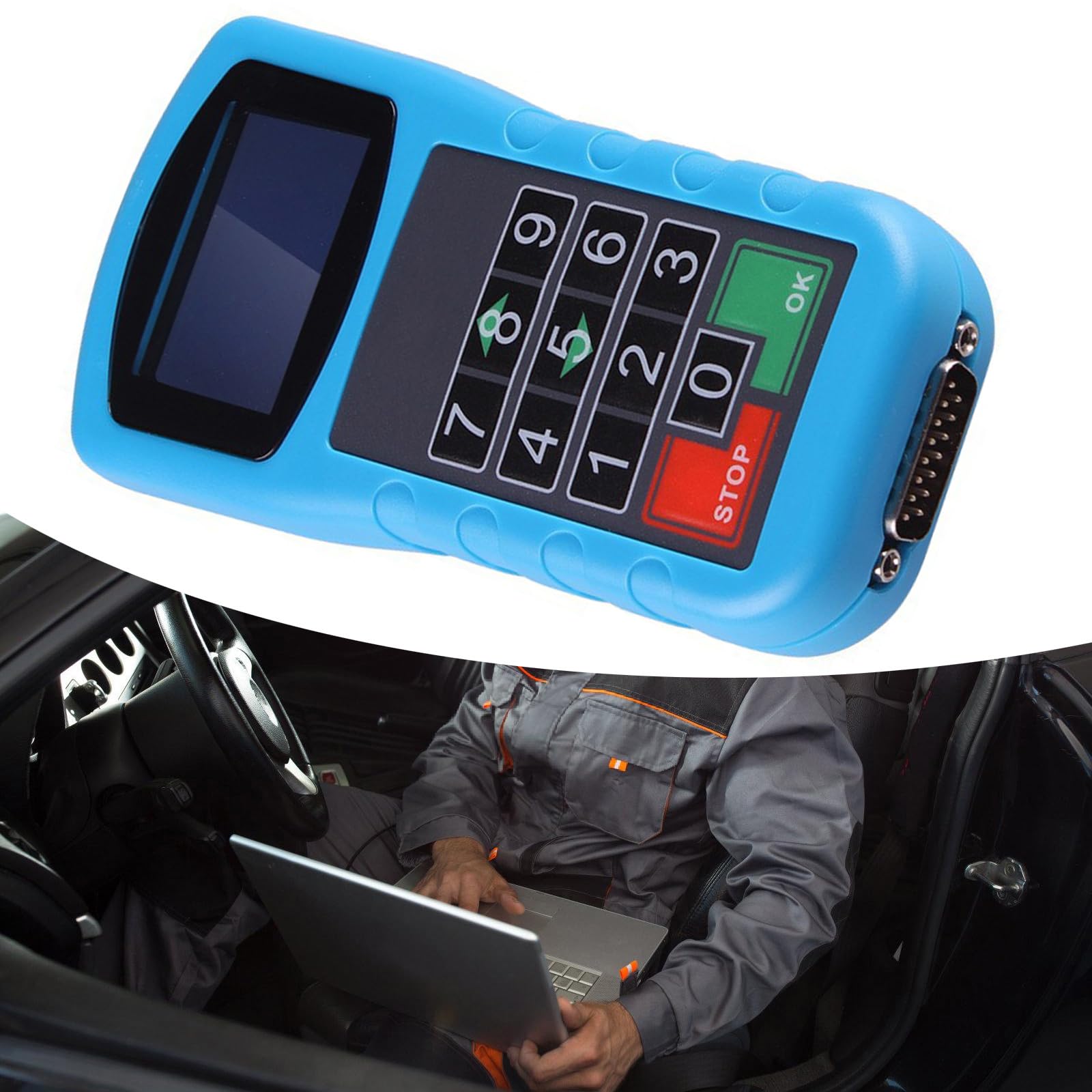 Lettore di codici di errore automobilistico con calibrazione precisa di chilometraggio scanner diagnostici per auto resistenti per auto per autoveicoli lettore di codici di errore automobilistici
