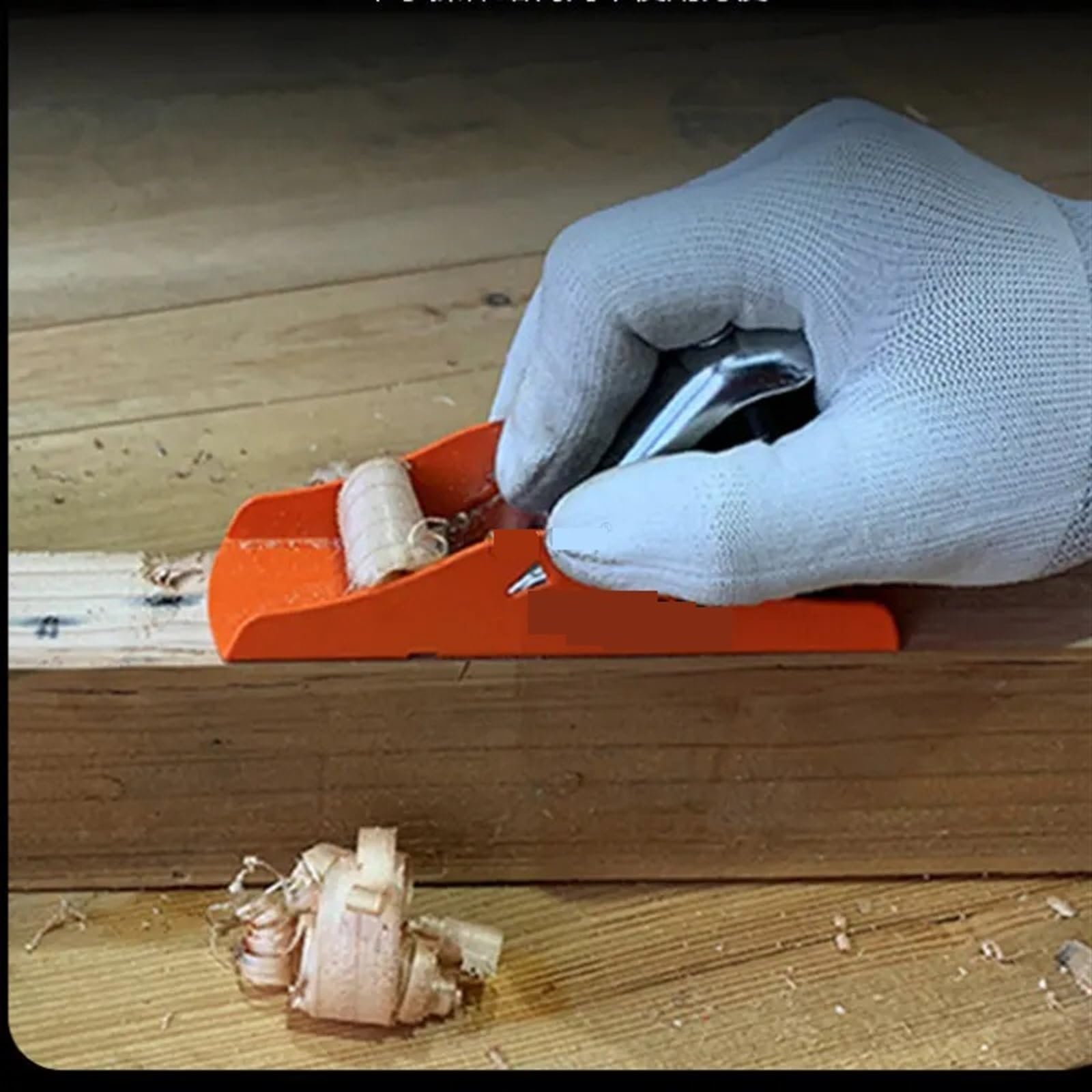 Cepillo Madera, Cepilladora de madera pequeña, cepillo de corte de hierro, cepillo de empuje manual, cepillo de corte corto de estilo europeo, herramientas de afeitado suaves for carpintería