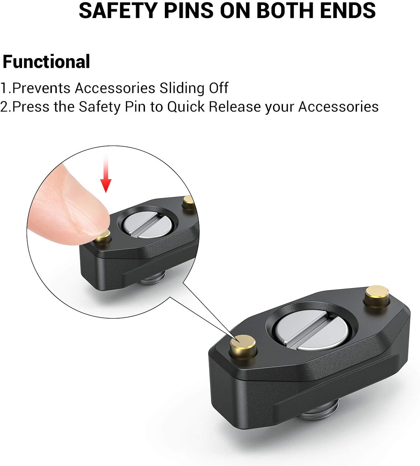 SmallRig NATO Rail with Locating Screw for ARRI 35mm BUN2501B - Image 3