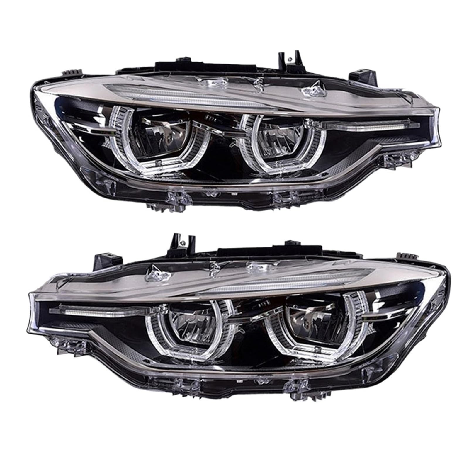 Fari Anteriori per BMW Serie 3 F30 F35 2013-2019 Accessori per fari Auto Gruppo fari di aggiornamento Plug And Play (/fari Originali)
