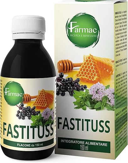 Sciroppo tosse e mal di gola | a base di Sambuco, Miele,...