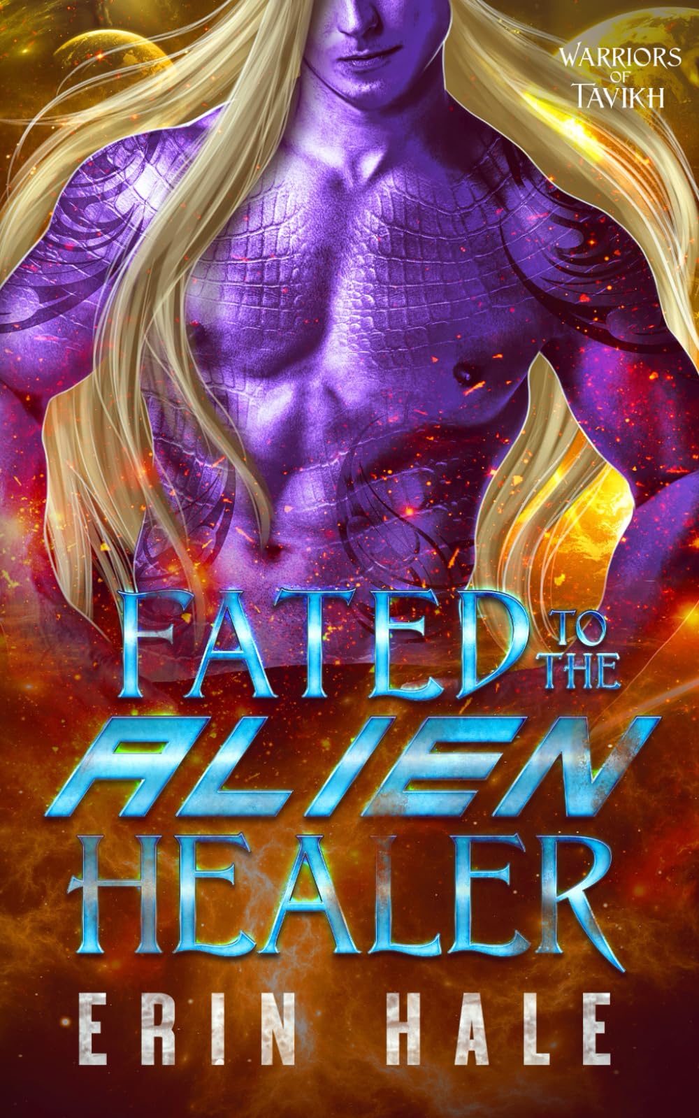 Fated to the Alien Healer: A Fated Mates Alien Romance (Warriors of Tavikh)