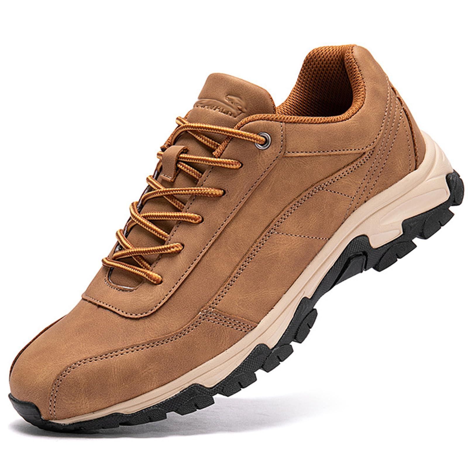 Aocase Comfort Feet Sandals Men's Trainers Walking Shoes Slip On Lightweight Comfortable Casual Sneaker Casual Breathable Walking Running Shoes,Khaki,44/270mm