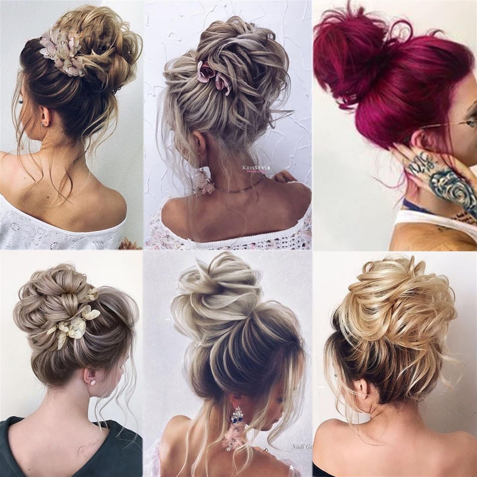 Messy Dutt Haarteil Unordentlicher Dutt-Haarteil, synthetische  Fake-Scrunchies, Pferdeschwanz-Verlngerung, gewellt, lockig, elastisches  Gummiband, Haarknoten-Erweiterungen for Frauen und Mdchen High: Amazon.de:  Kosmetik