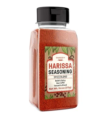 Unpretentious Harissa Seasoning, 2 Cups, Versatile Spice Blend, Smoky Flavor, Bold & Spicy 9.6 Ounce
