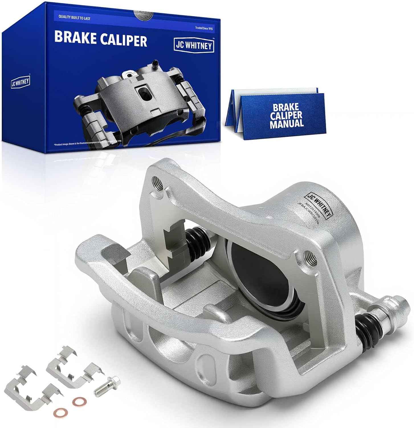 JC Whitney JFBAJCWBC00196 Front Right Brake Caliper - Compatible with Hyundai Santa Fe Sport 2013-2016, Kia Sorento 2014-2020