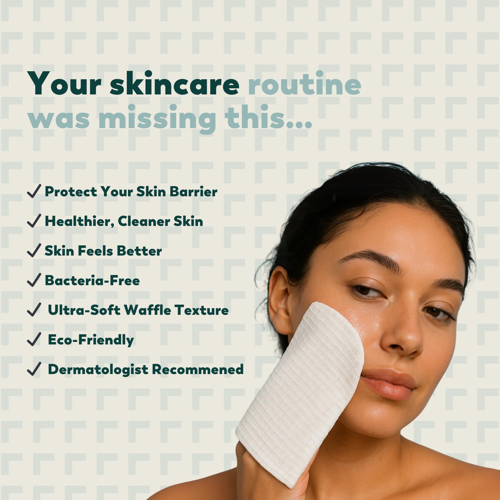 Facial Cleansing Mitts, Exfoliating Glove, Hygienic Wash Mitt - Image 3
