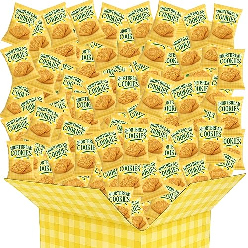 Galletas de mantequilla gourmet de mantequilla, envueltas individualmente, desayuno, té, café, escuela, oficina, fiesta, regalo de vacaciones, 30