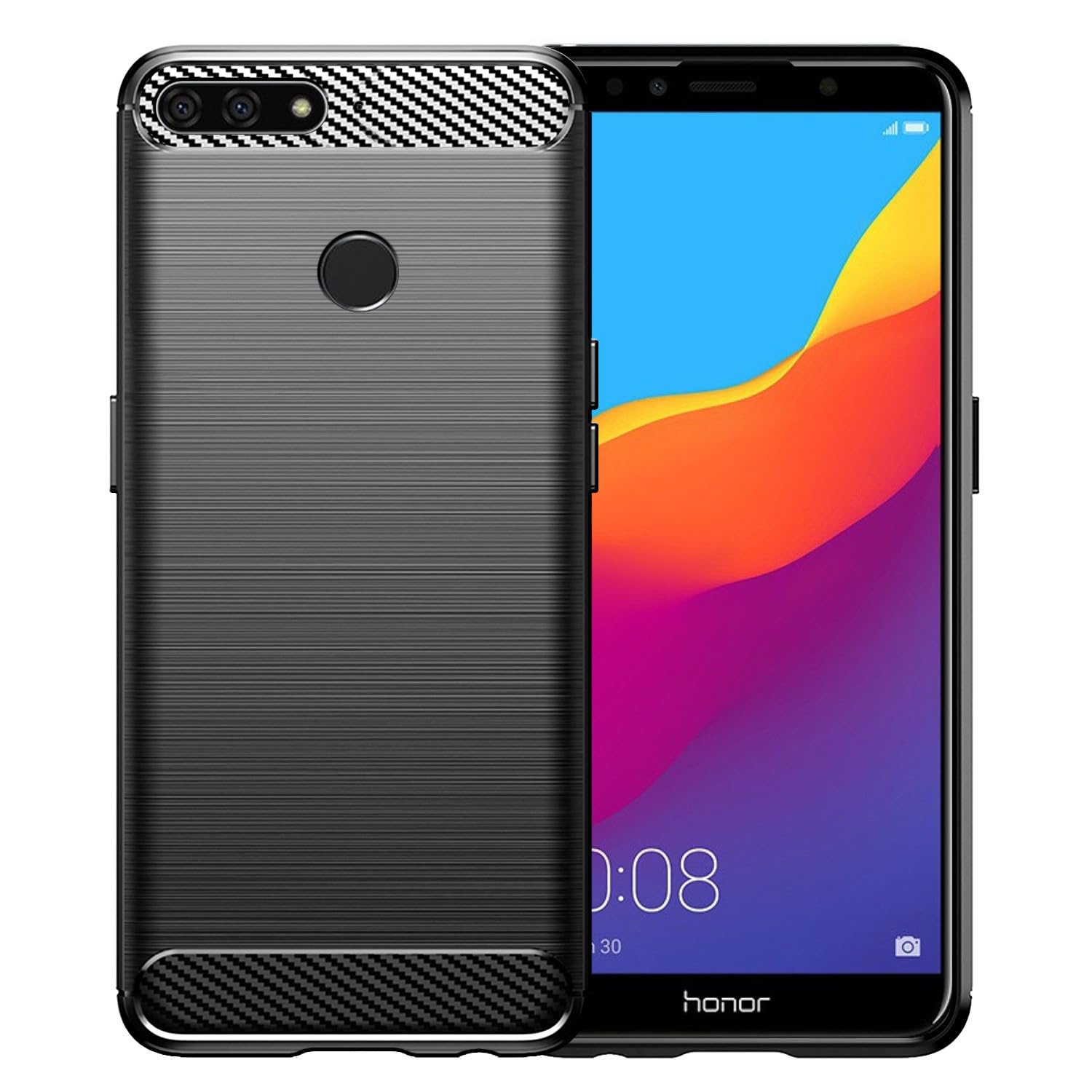 Funkyfits Ultimate Black Armor Back Cover Case for Honor 7A; Sleek, Stylish, and Unbeatable Protection. (B0D9HJ84ZD) Amazon Price History, Amazon Price Tracker