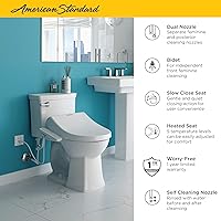 Vista 3 de American Standard 8013A80GPC-020 Advanced Clean AC 1.0 Spa let Bidet Seat With Side Panel Operation