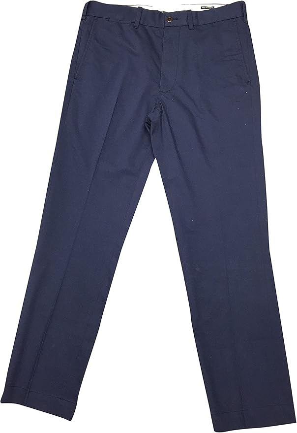Polo Ralph Lauren Men's Pants Cotton/Polyester Blend Golf Tailored Fit 781752 Navy (30X30) at 