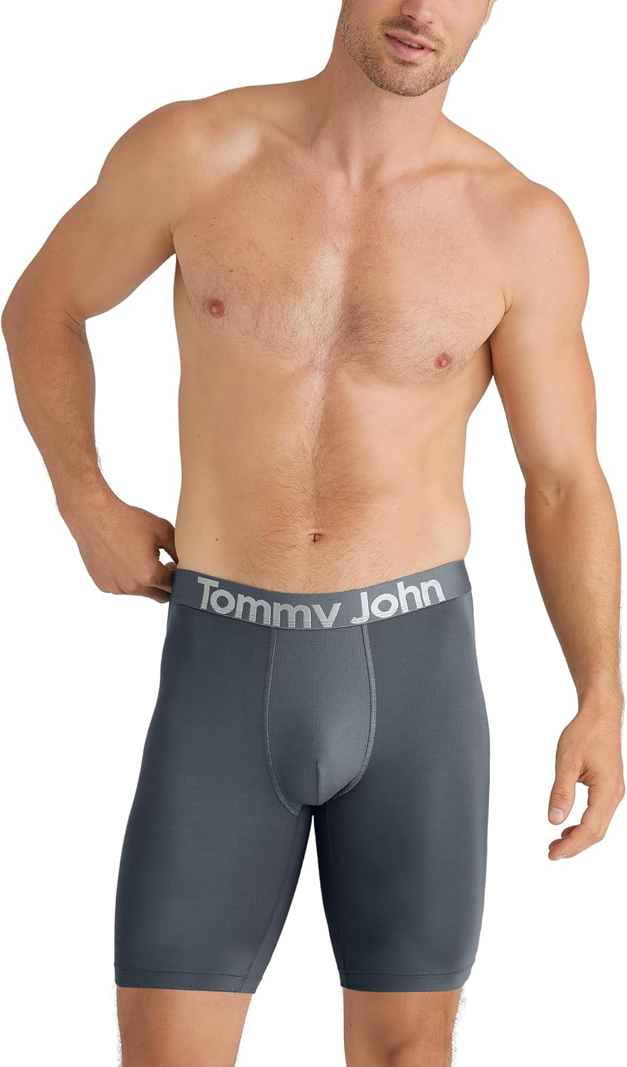 Tommy John Men's 360 Sport Micro 8" Boxer Brief Underwear - Image 2