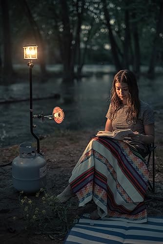 Miniatura 4 de Stansport Calentador radiante de propano portátil para exteriores (195), negro