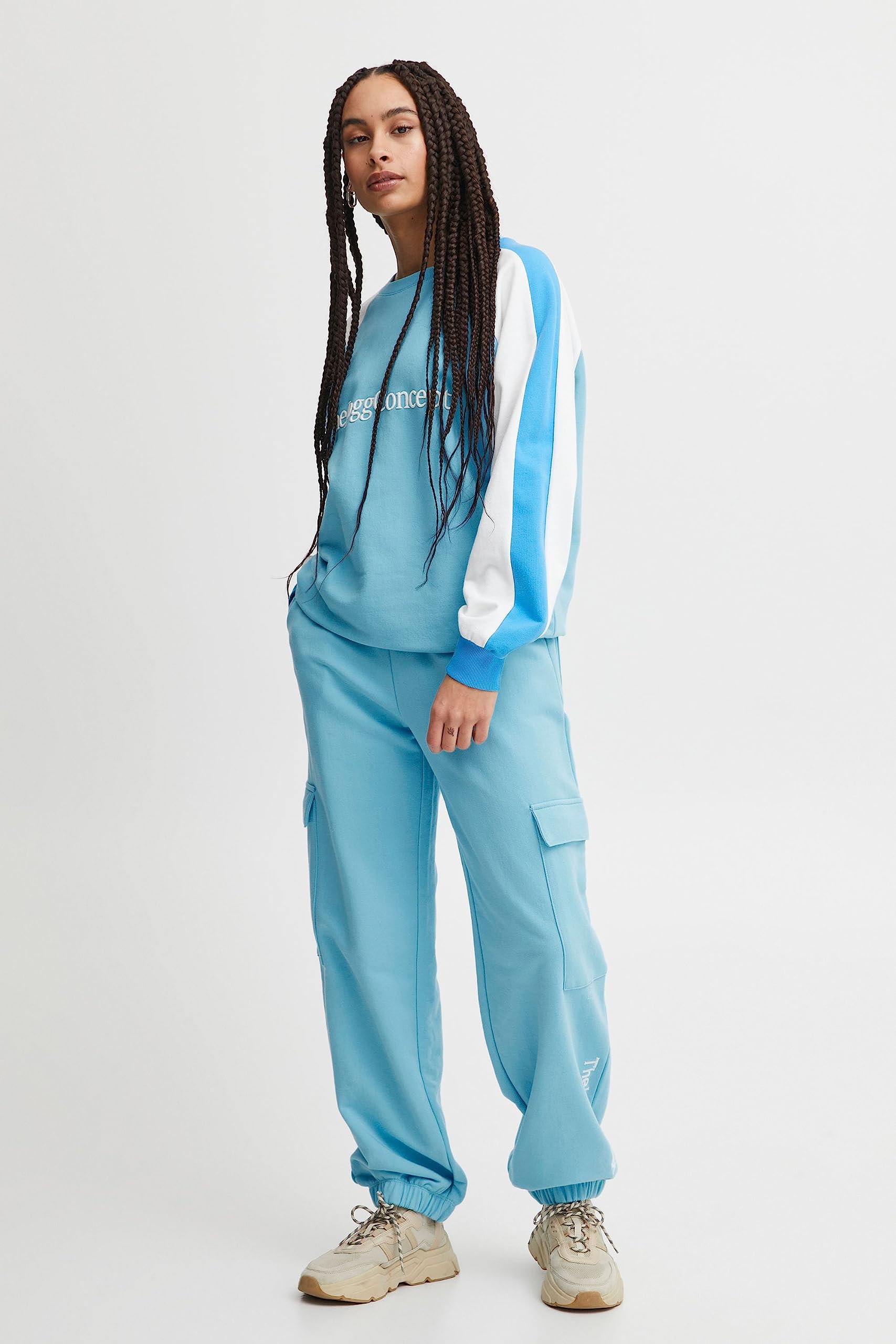 THEJOGGCONCEPT The Jogg Concept JCSAFINE Pocket Pants - Damen Jogging Hose Jogger Pants 22800172