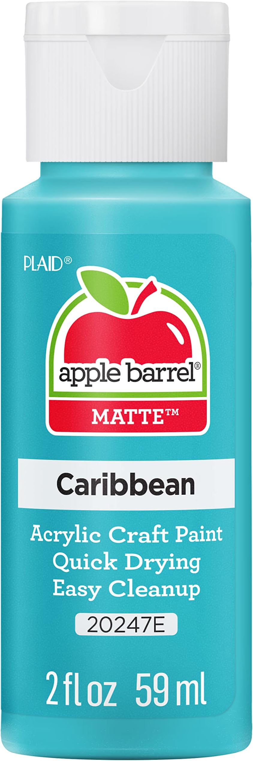 Apple Barrel Acrylic Paint, Caribbean, 2oz