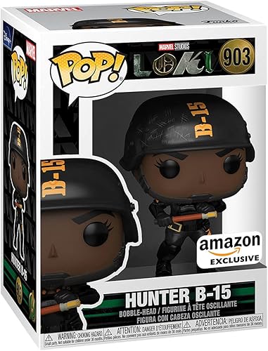 Miniatura 2 de Funko Pop Marvel: Loki - Hunter B-15 Multicolor - Exclusivo de Amazon - Figura de vinilo coleccionable - Idea de regalo - Producto oficial -