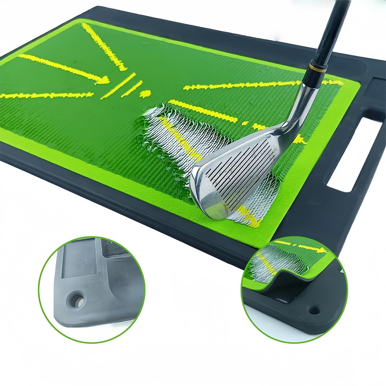 Golftrainematte – 44x31x1cm | Golfmatte,G-olf Strike Ma-t F