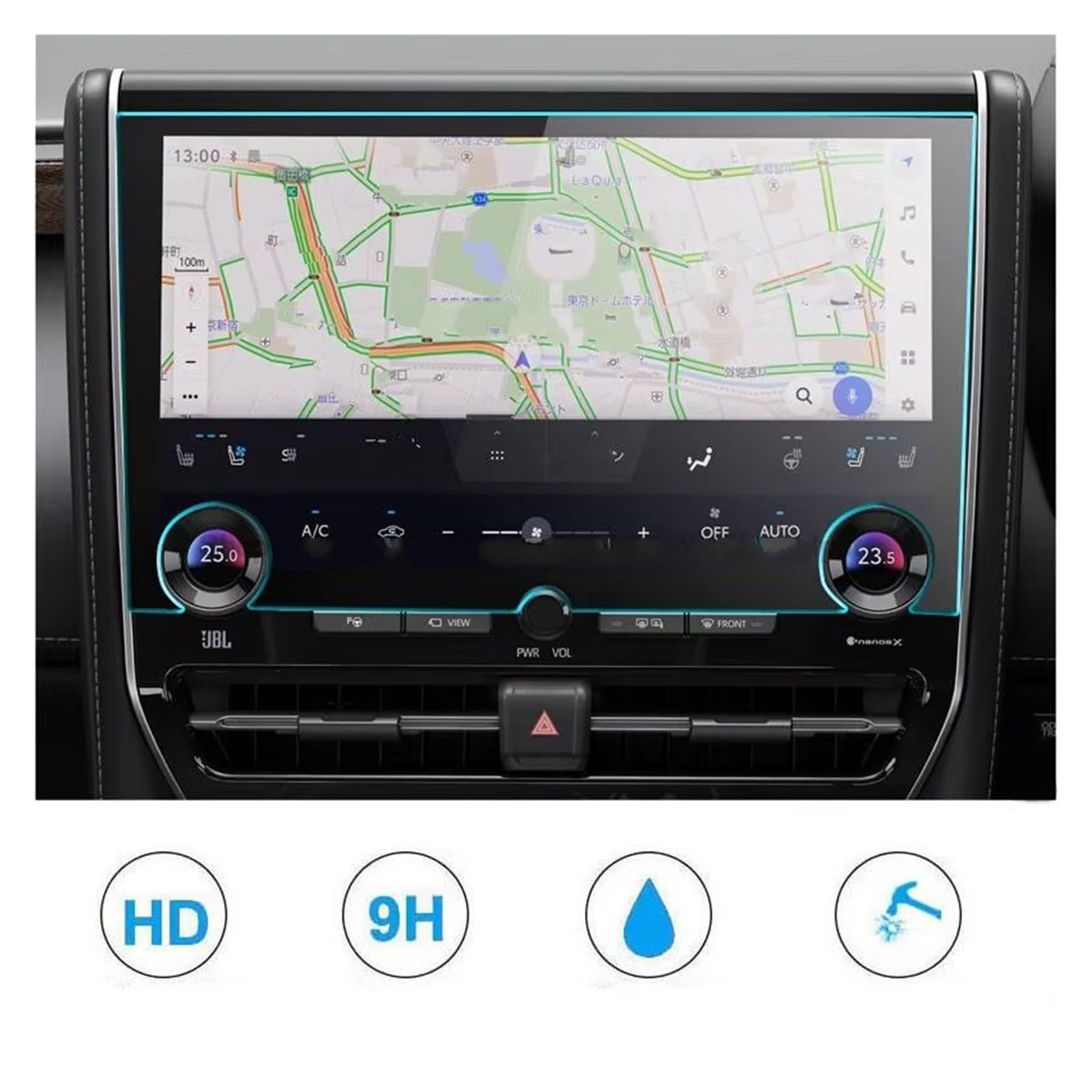 Pellicola Protettiva GPS Per Toyota Per Alphard Per Wilfa 40 Serie