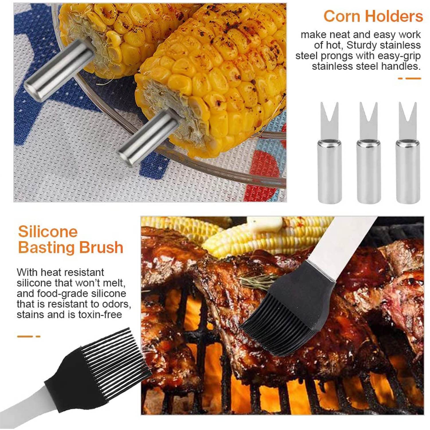 Amazon.co.jp: バーベキューツールセット BBQ 調理器具 20点セット