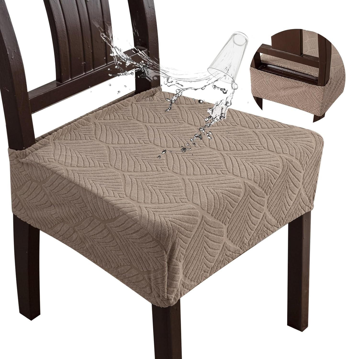 YUEANG Removable and Washable Seat Covers for Dining Room