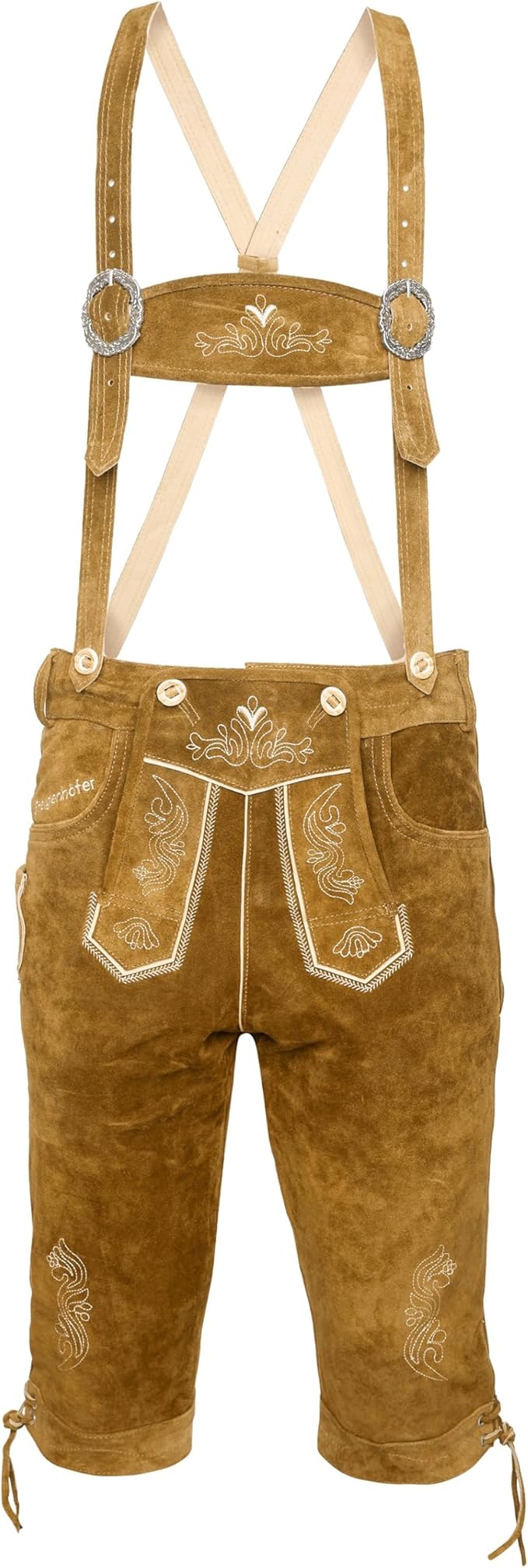 Moritz Trachten Jogginghose Kurz - Lederhosen Look Mit Kordelzug Für Oktoberfest