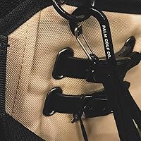 Vista 2 de Palm Toalla de golf de microfibra de golf con clip de mosquetón, 14 x 36 pulgadas, calidad premium, patrón de gofres