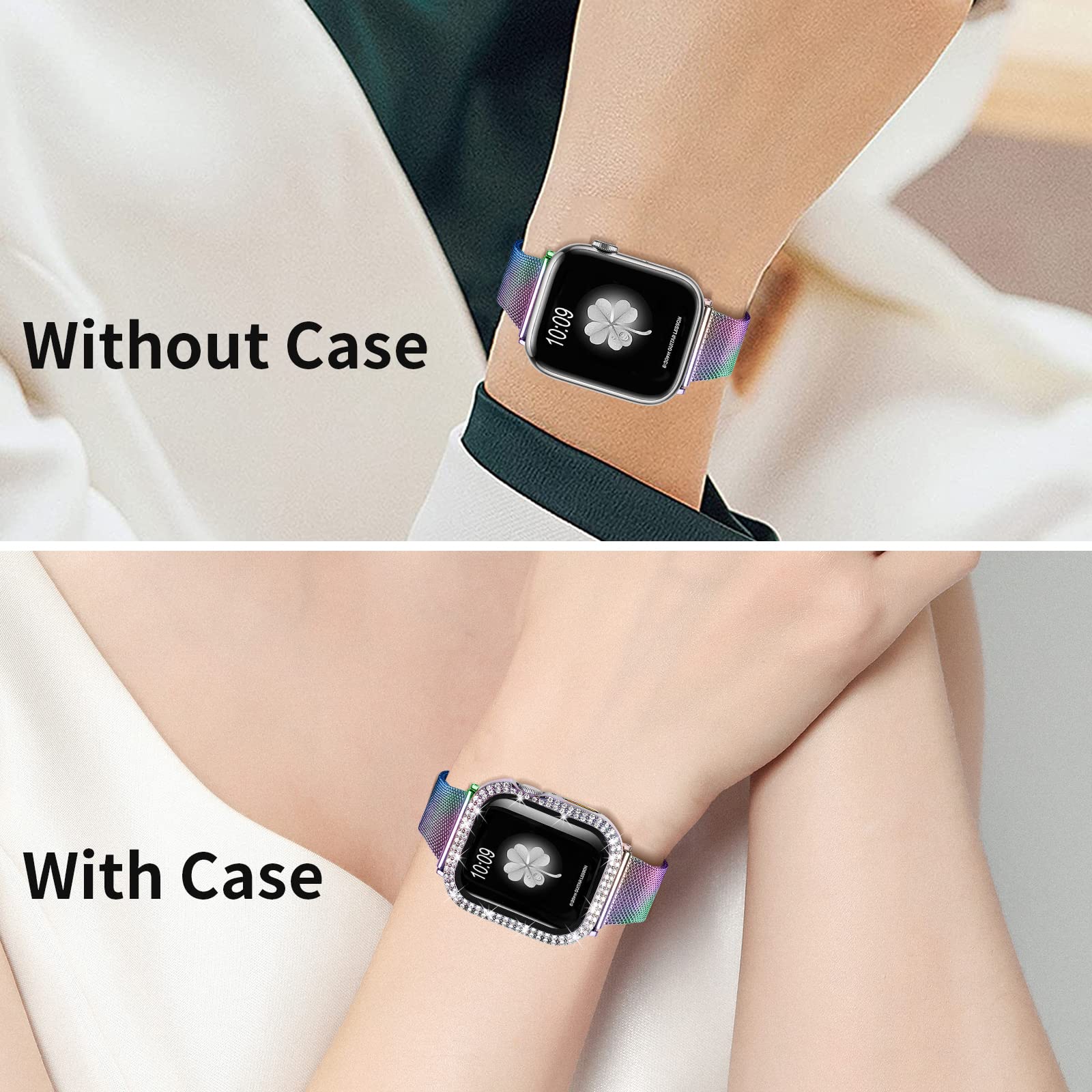 Amazon.com: Joyozy Slim Stainless Steel Band Compatible with 