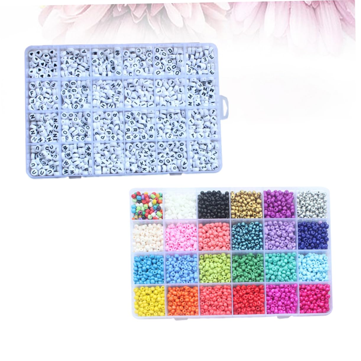 Perline Decorative Irregolari Acriliche 4000 Pezzi per Bigiotteria DIY | Set Creativo, per Bracciale Collana Orecchini, Adatte a Crafting e Decorazioni Porta