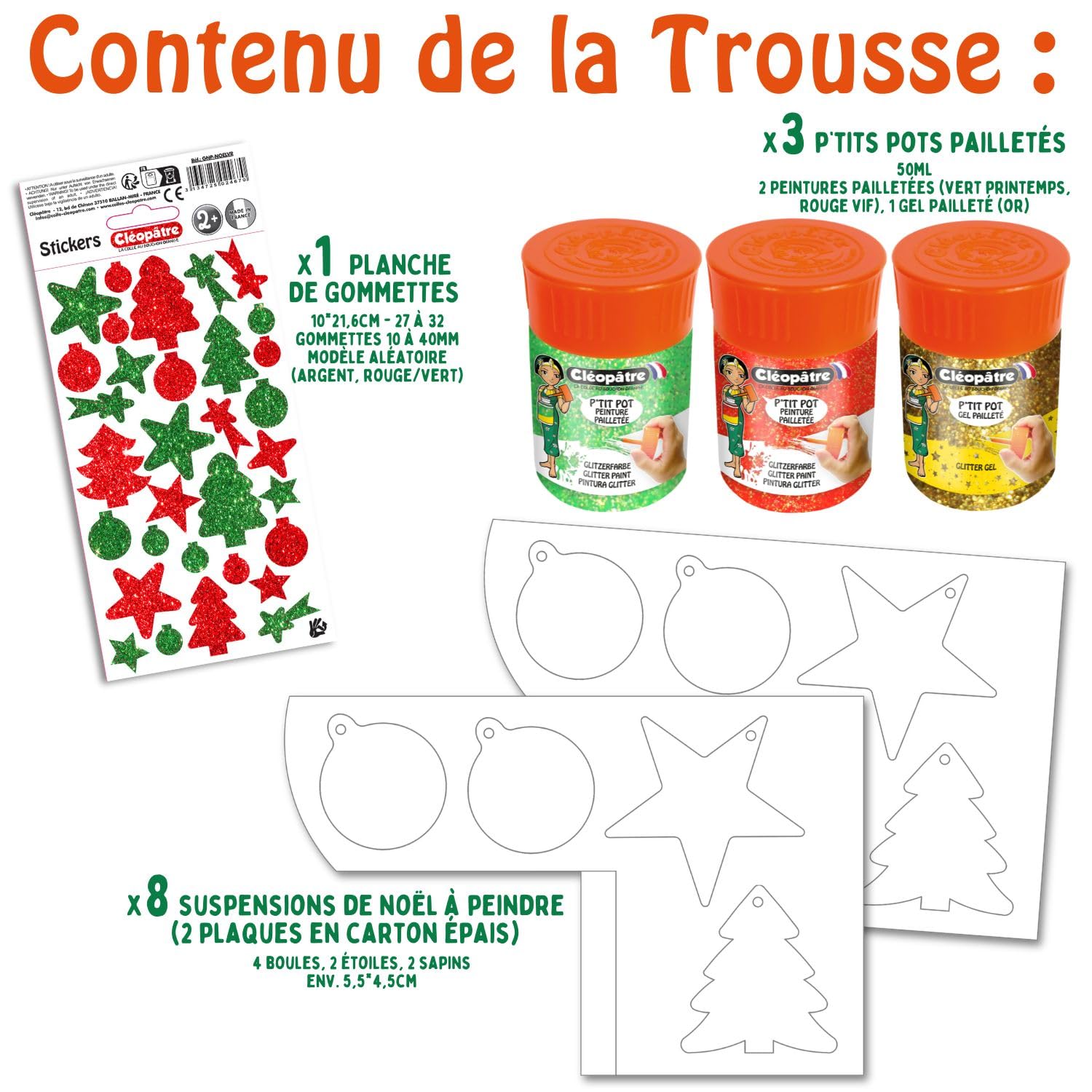 Gouache ISIS Cleopatra - Pack 8 Colores Translúcidos Vegetales, 500 Ml, Pintura Mate Para Niños, Fabricado En Francia