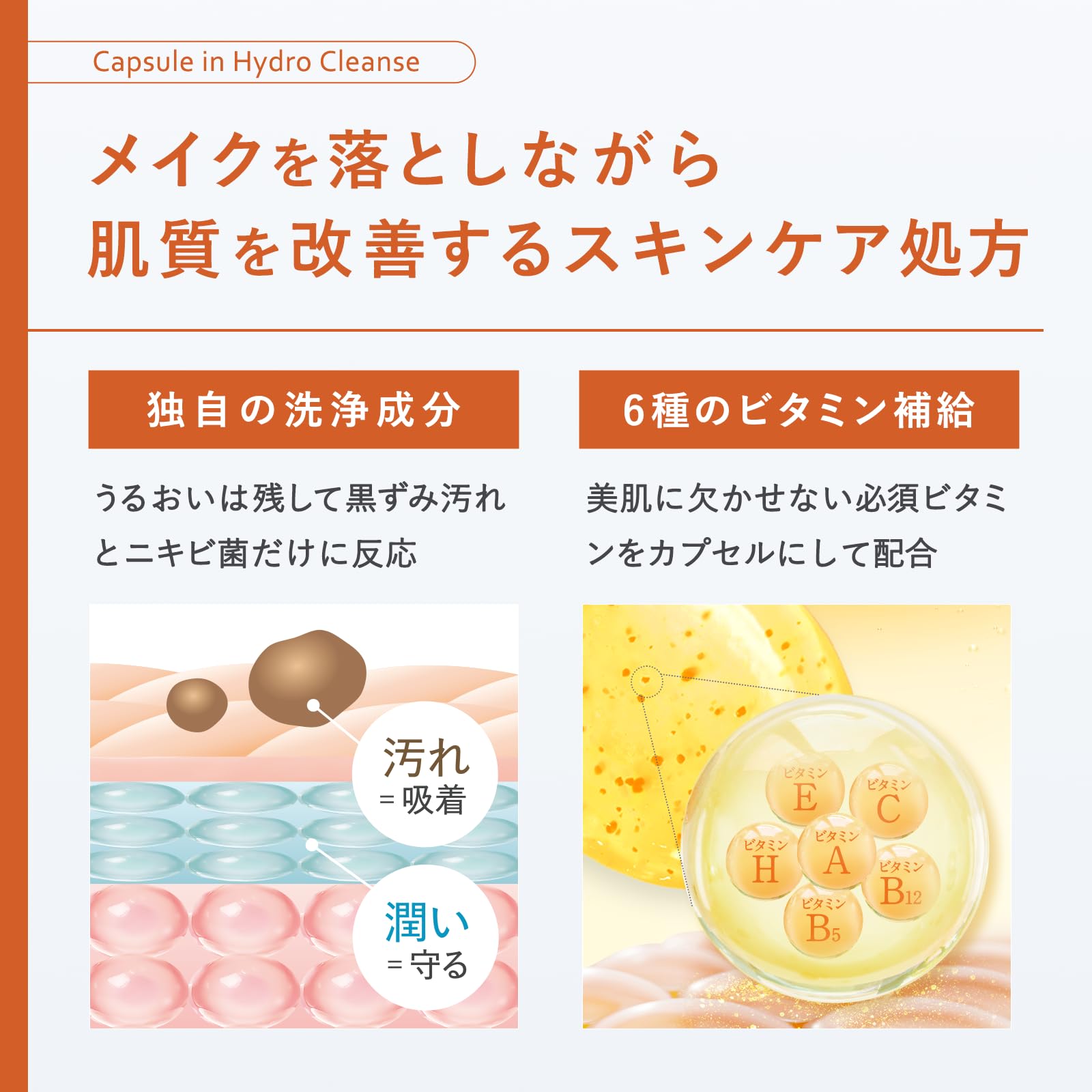 洗顔料 PLUEST Capsule in Hydro Cleanse 110g Amazon | PLUEST 薬用 