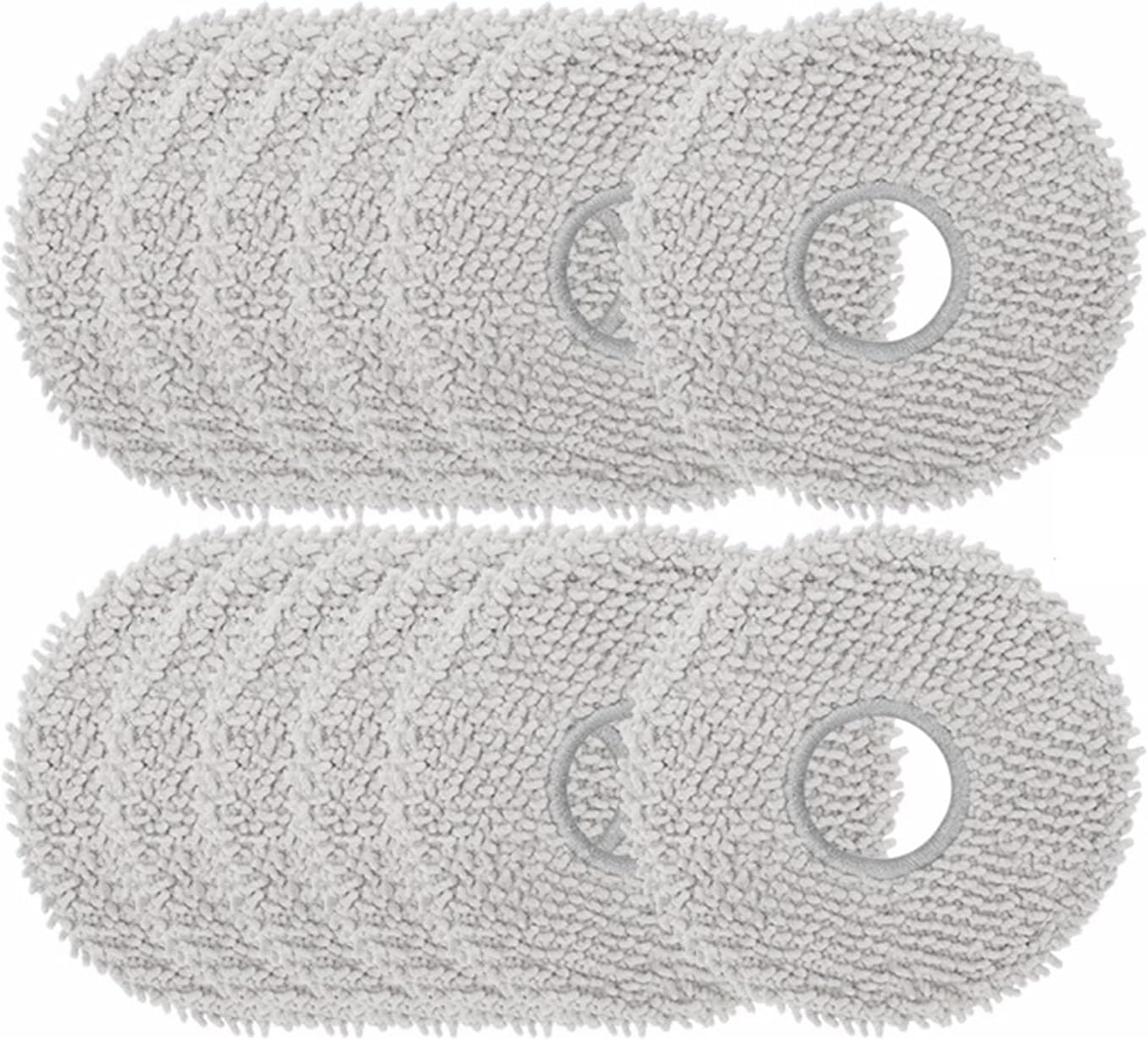Assembly Mop Cloth,Compatible for Eureka J12 Ultra,Robot Vacuums Accessory Part Vacuum Cleaner Parts(8pcs)
