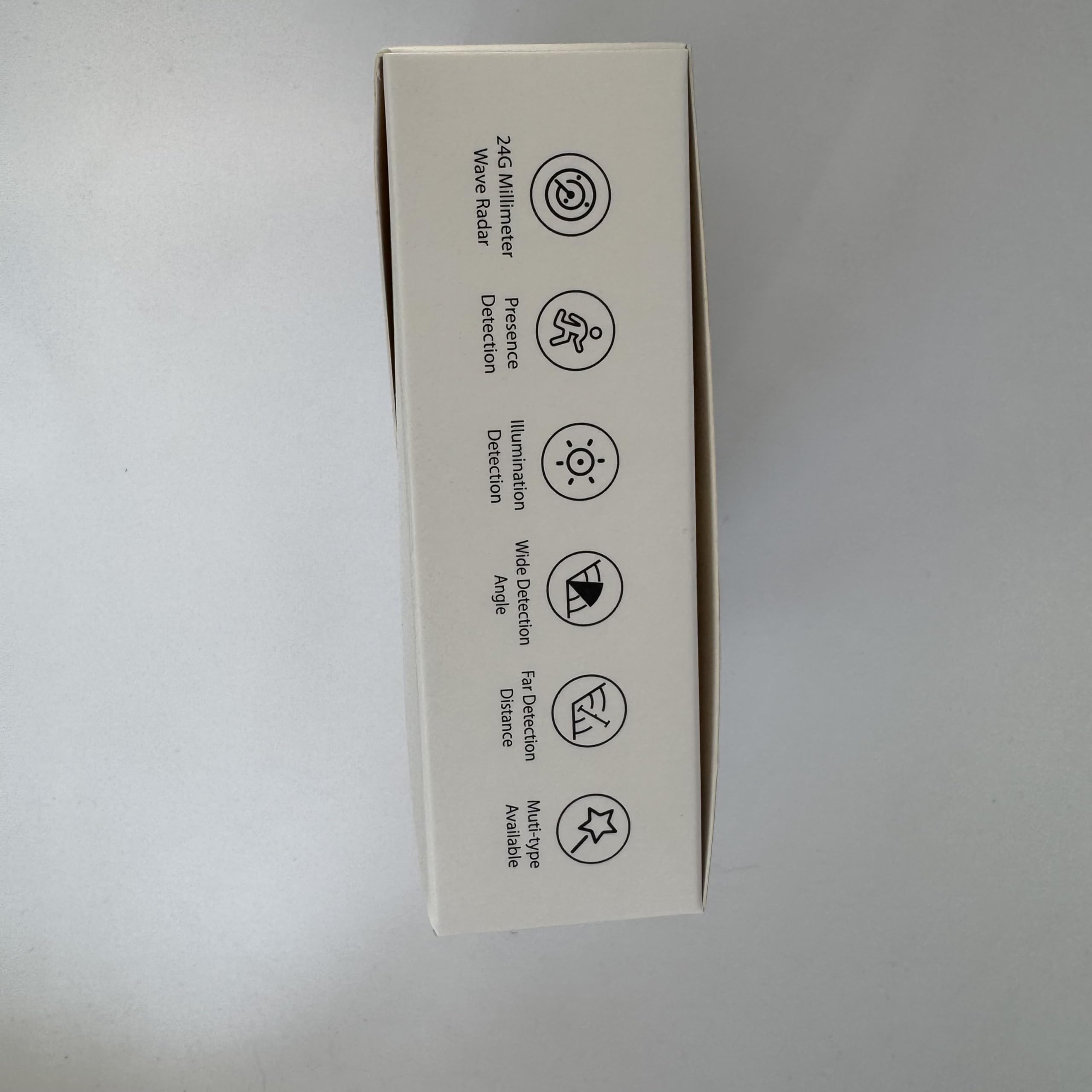 Sone Smart One Détecteur de présence WiFi mmWave en saillie Tuya 24 GHz | Capteur de mouvement intérieur, portée 1,5–6 m, relais 2 A, sans hub