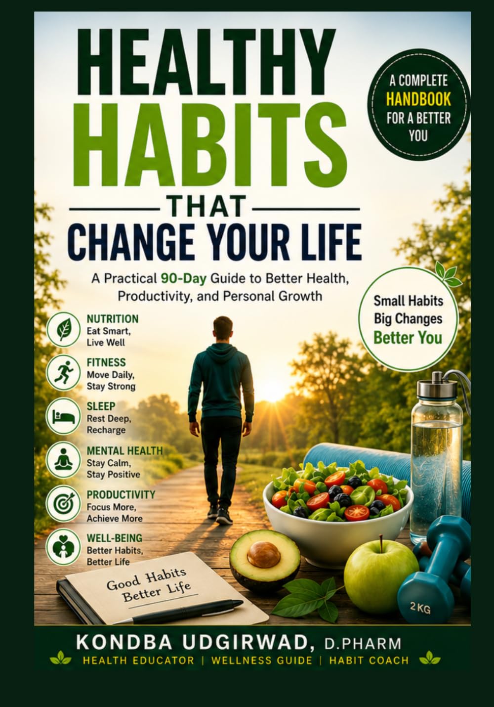 Healthy Habits That Change Your Life: A Practical 90-Day Guide to Better Health, Productivity, and Personal Growth: Build powerful daily habits in 90 days for better health, focus, and success