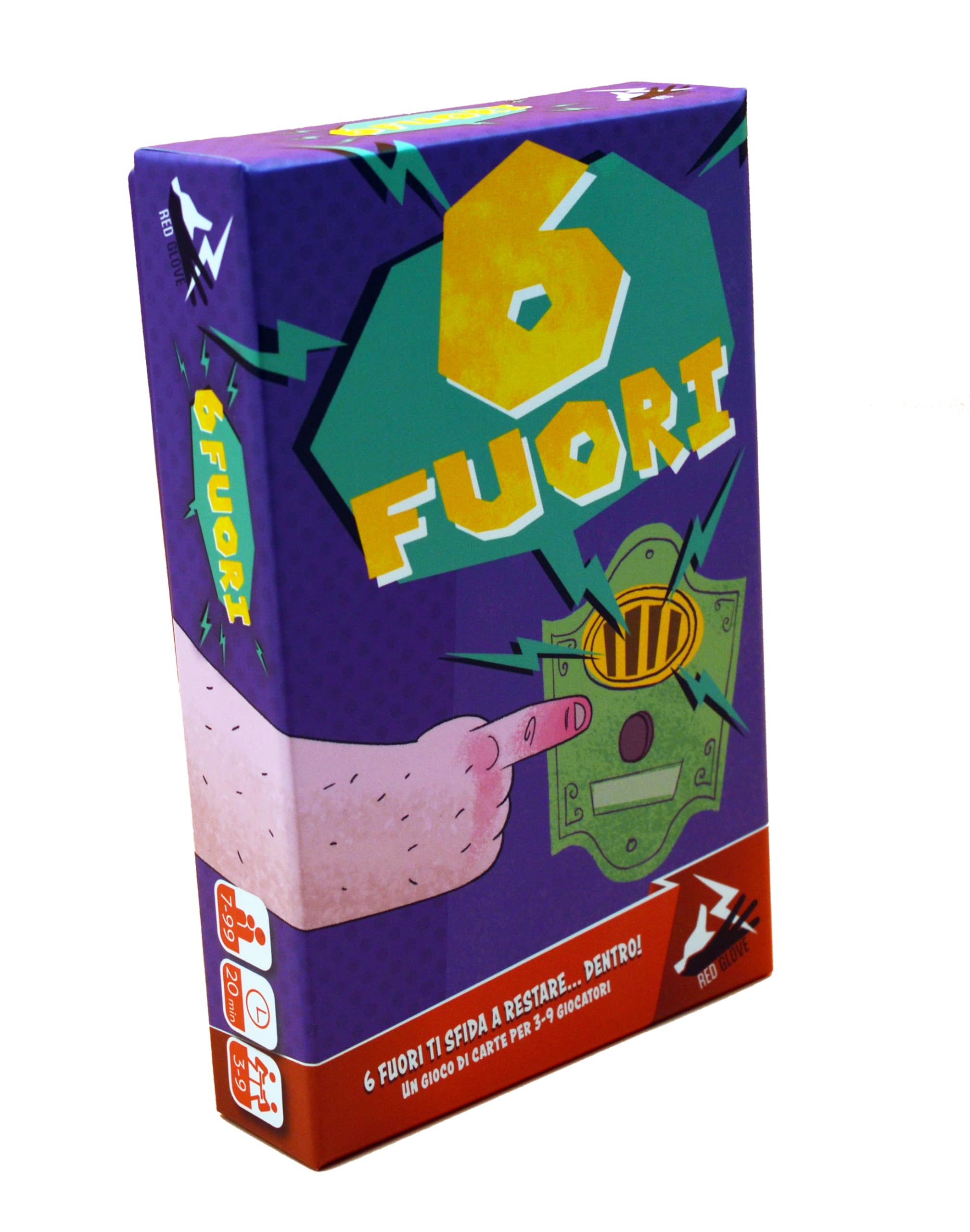 Red Glove - 6 Draußen, Kartenspiel, Rg2086