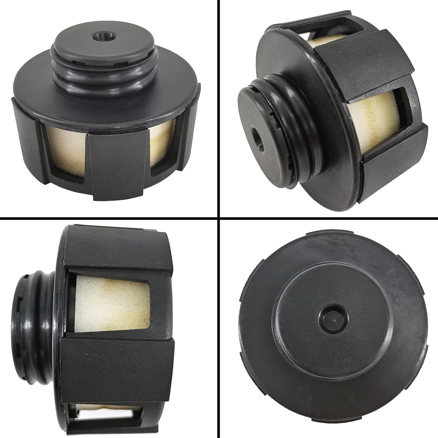 Inner & Outer Air Filter + Hydraulic Oil Vent Cap fit for Bobcat T450 T550 T590 T595 T630 T650 T870 S450 S510 S530 S550 S570 S590 S595 S630 S650 Replace 7221934 7286322 6727475