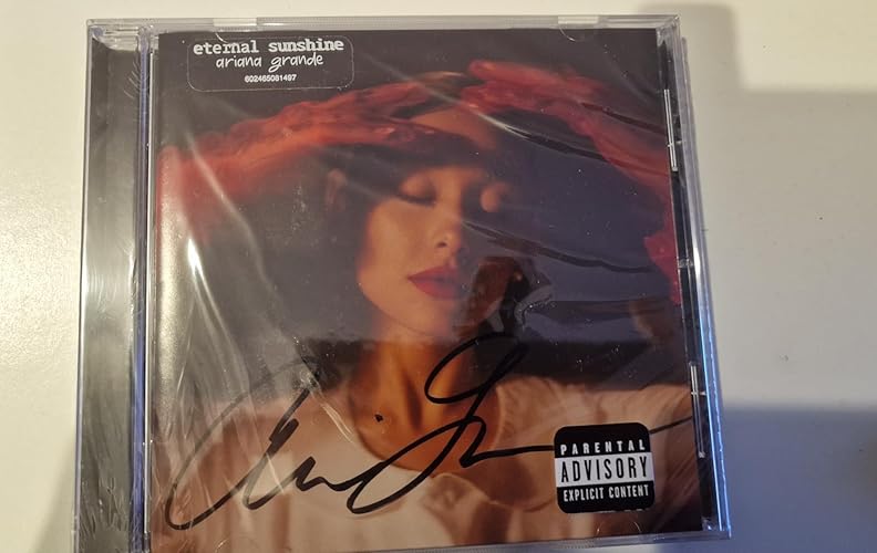 Ariana Grande - Eternal Sunshine CD - Hand Signed Autographed
