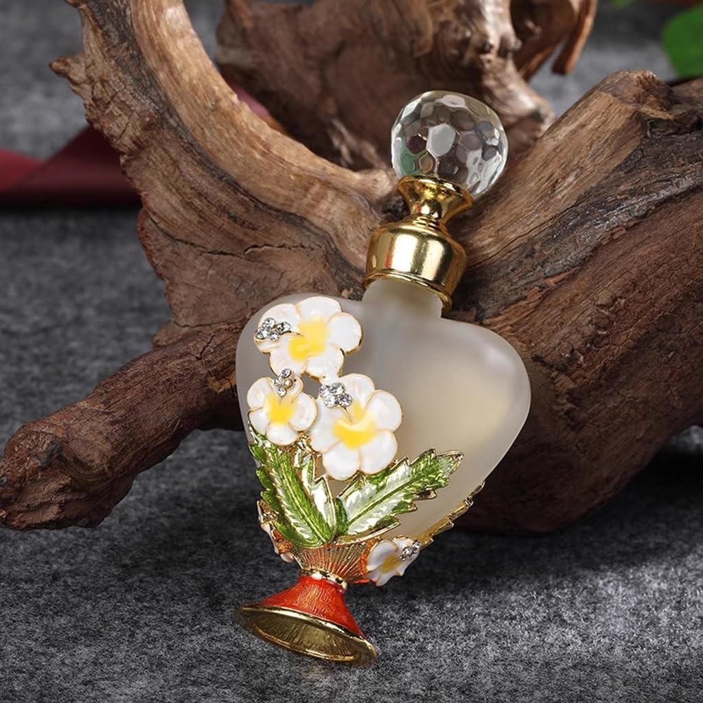 Flacone di profumo vintage, Regali vuoti decorativi in ​​vetro riutilizzabili da 10 ml for le donne
