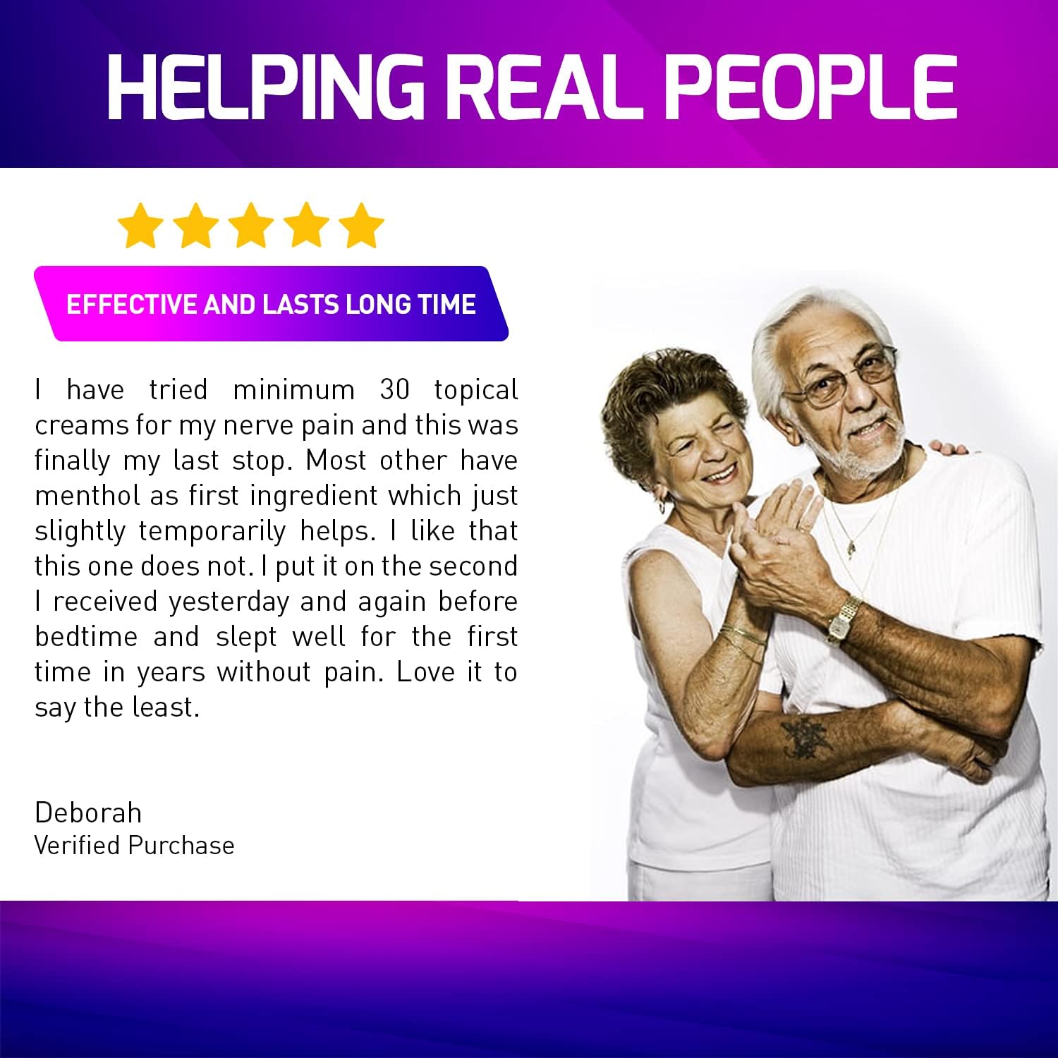 Neuropathy Nerve Therapy & Relief Cream - Maximum Strength Relief Cream for Foot, Hands, Legs, Toes Includes Arnica, Vitamin B6, Aloe Vera, MSM - Scientifically Developed for Effective Relief 2oz : Health & Household