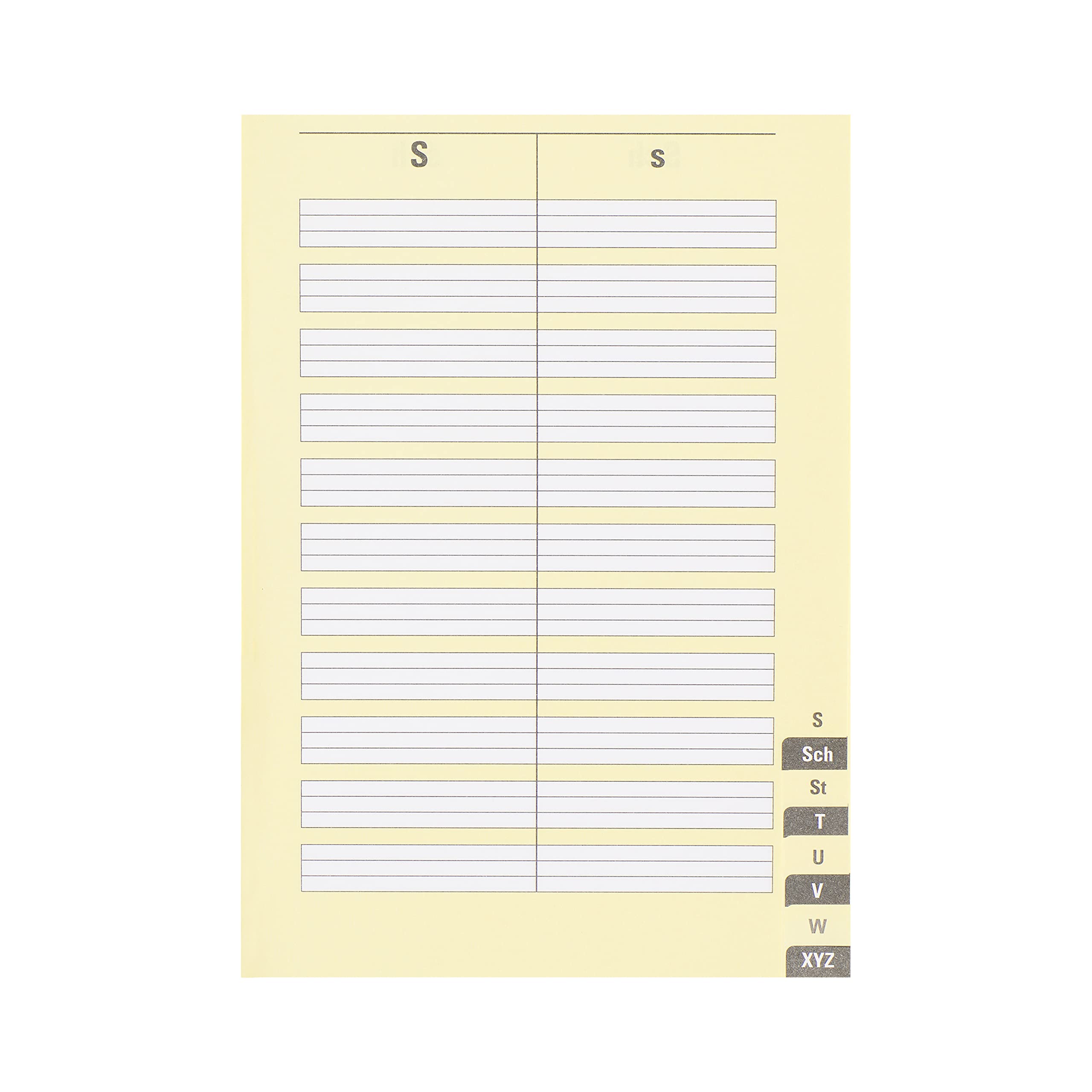 Oxford Wörterheft, A5, 28 Blatt, Lineatur 2W, grün, 10 Stück