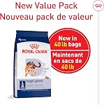 Royal Canin Size Health Nutrition Large Adult Dry Dog Food, 40 lb Bag | Tailored Nutrition for Adult Dogs, Supports Bone and Joint Health, Optimal Digestive Support, 40 Pound Bag