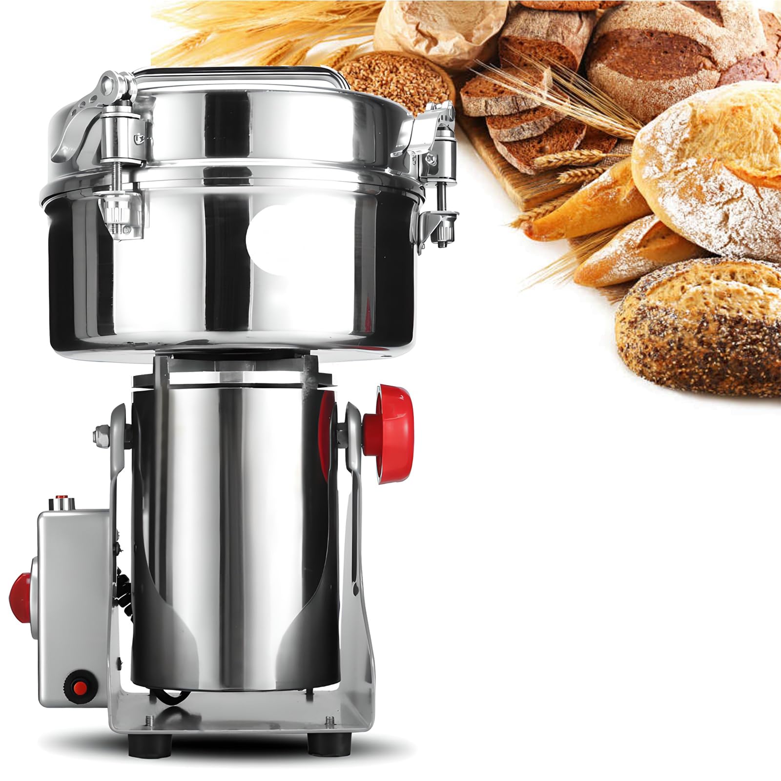 Broyeur à grains étanche pour moudre sans poussière