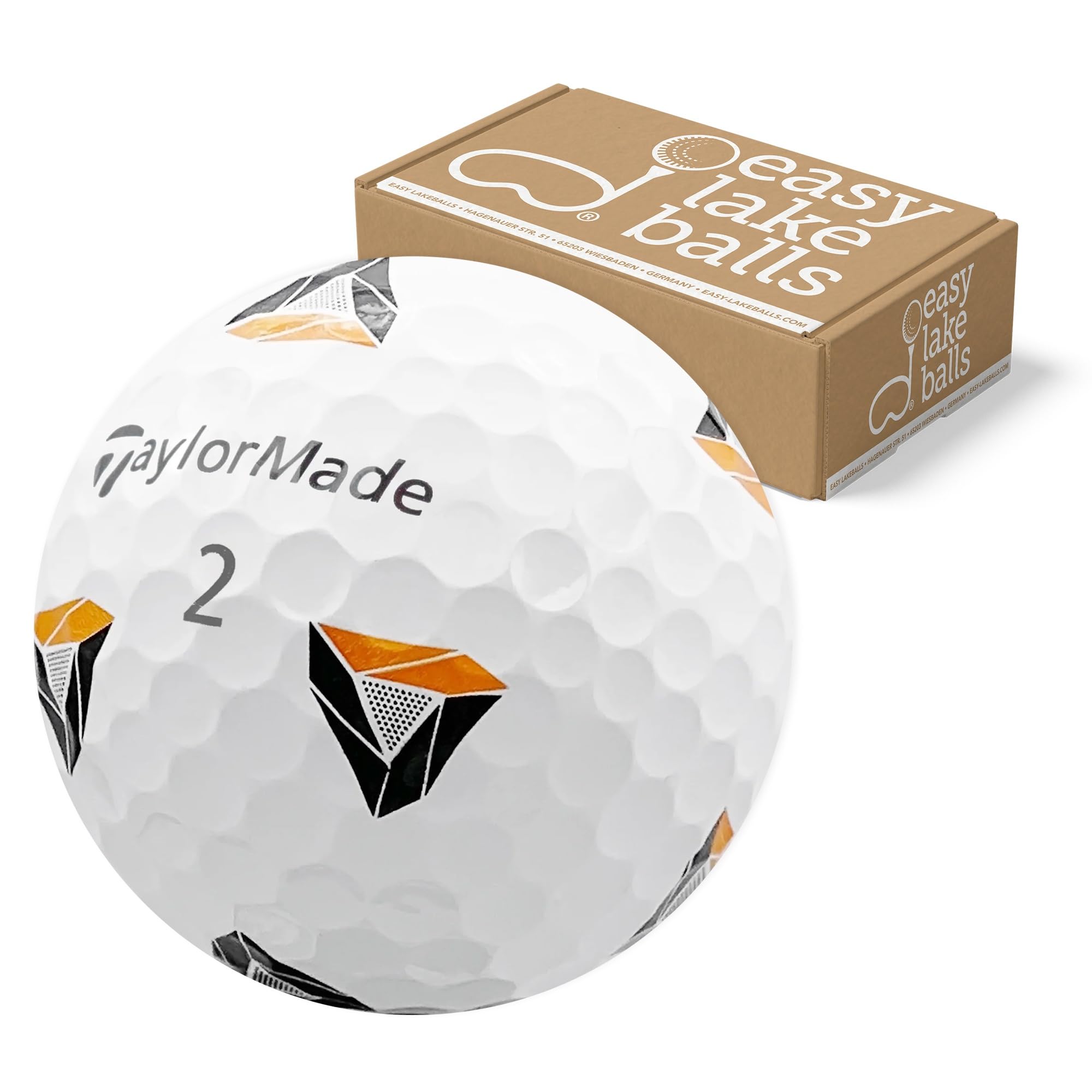 Lot de 25 balles de golf TP5 PIX 2.0 de qualité AAA/AA - Premium Tour