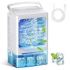 Portable Air Conditioners 3 Wind Speed with Icy Mist Mode Portable AC Unit 900ML Tank Evaporative Air Cooler