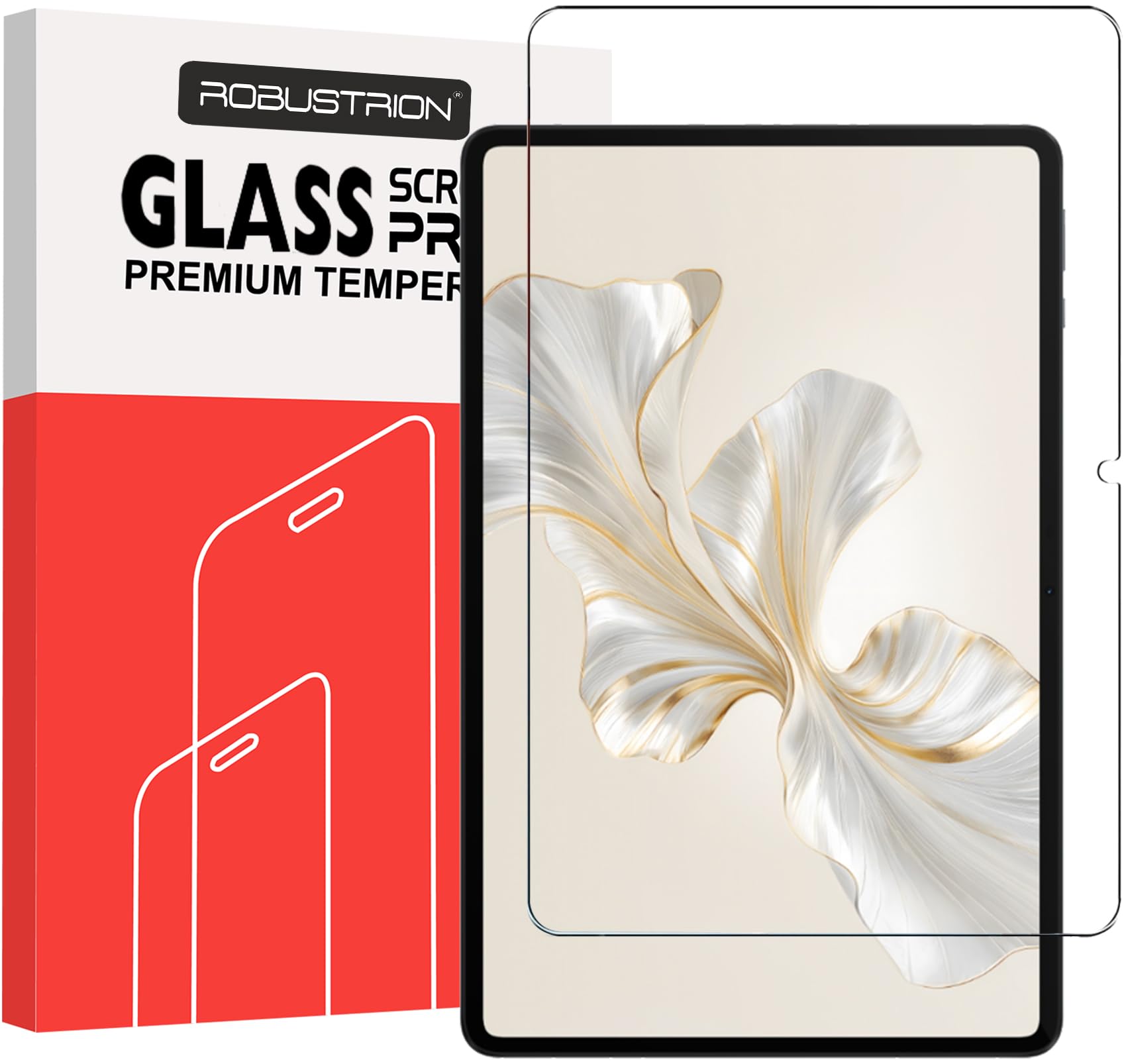 Robustrion Premium Tempered Glass for Honor Pad 9 12.1 inch Screen Protector Guard for Honor Pad 9 12.1 inch Tablet [Anti-Scratch] & [Smudge Proof] - Pack of 1 (B0CYHFBMS9) Amazon Price History, Amazon Price Tracker