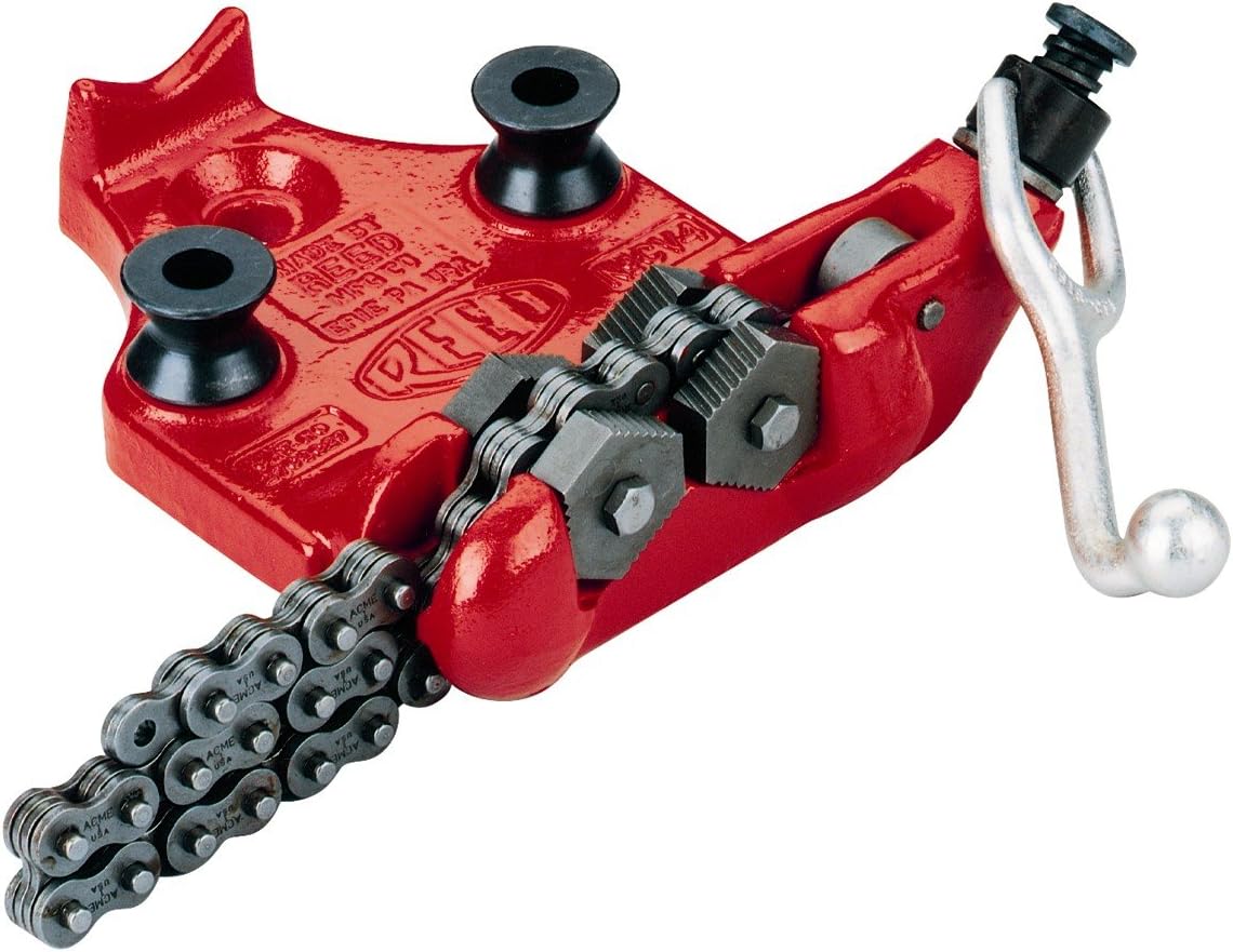 Reed Tool CV12 TopScrew Bench Chain Vise, 3/4 to 12Inch Pipe Capacity