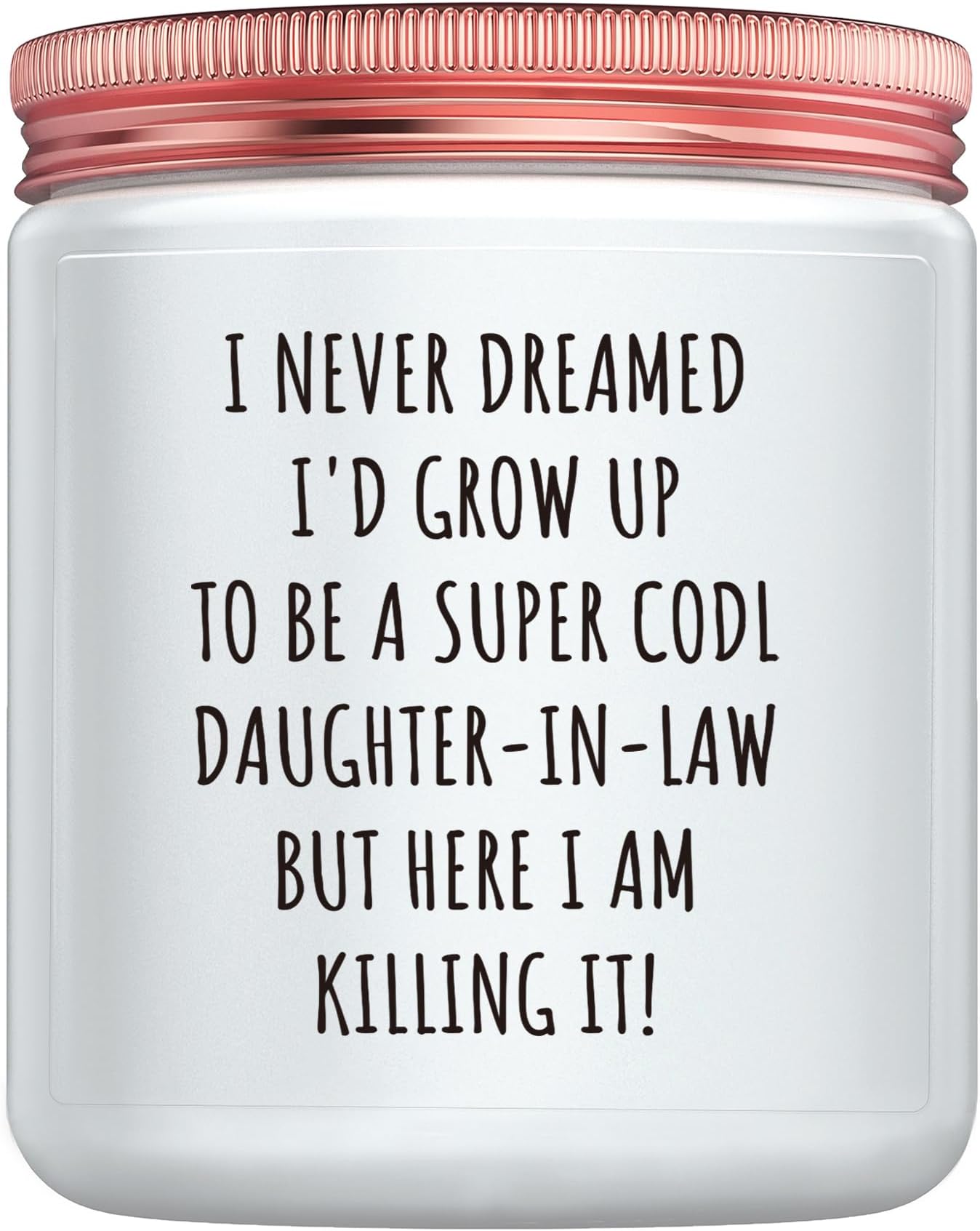 Funny Daughter in Law Gifts from Mother-in-Law, Adult DIL Wife Birthday Mothers Day Christmas Wedding Presents