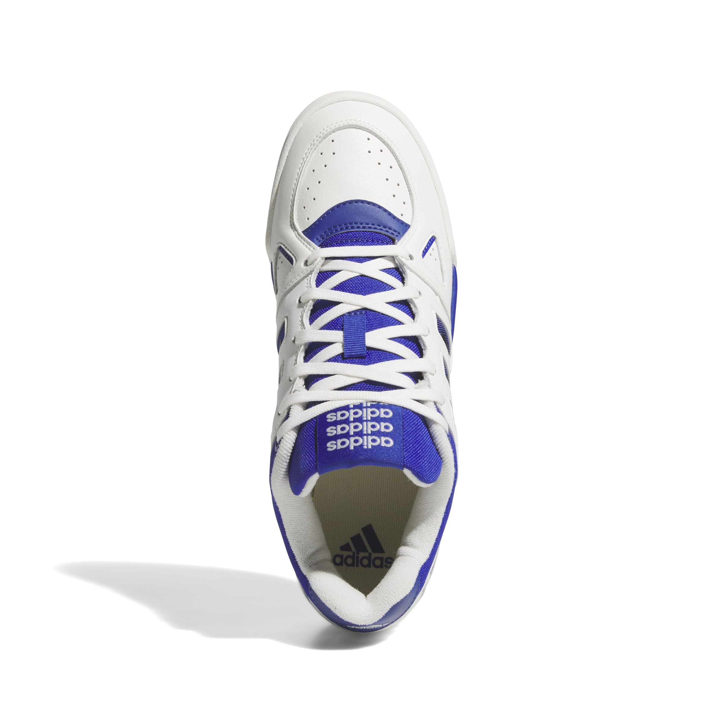 Adidas Uomo Midcity Low Shoes, Core White/Semi Lucid Blue/Core Black, 43 1/3 EU