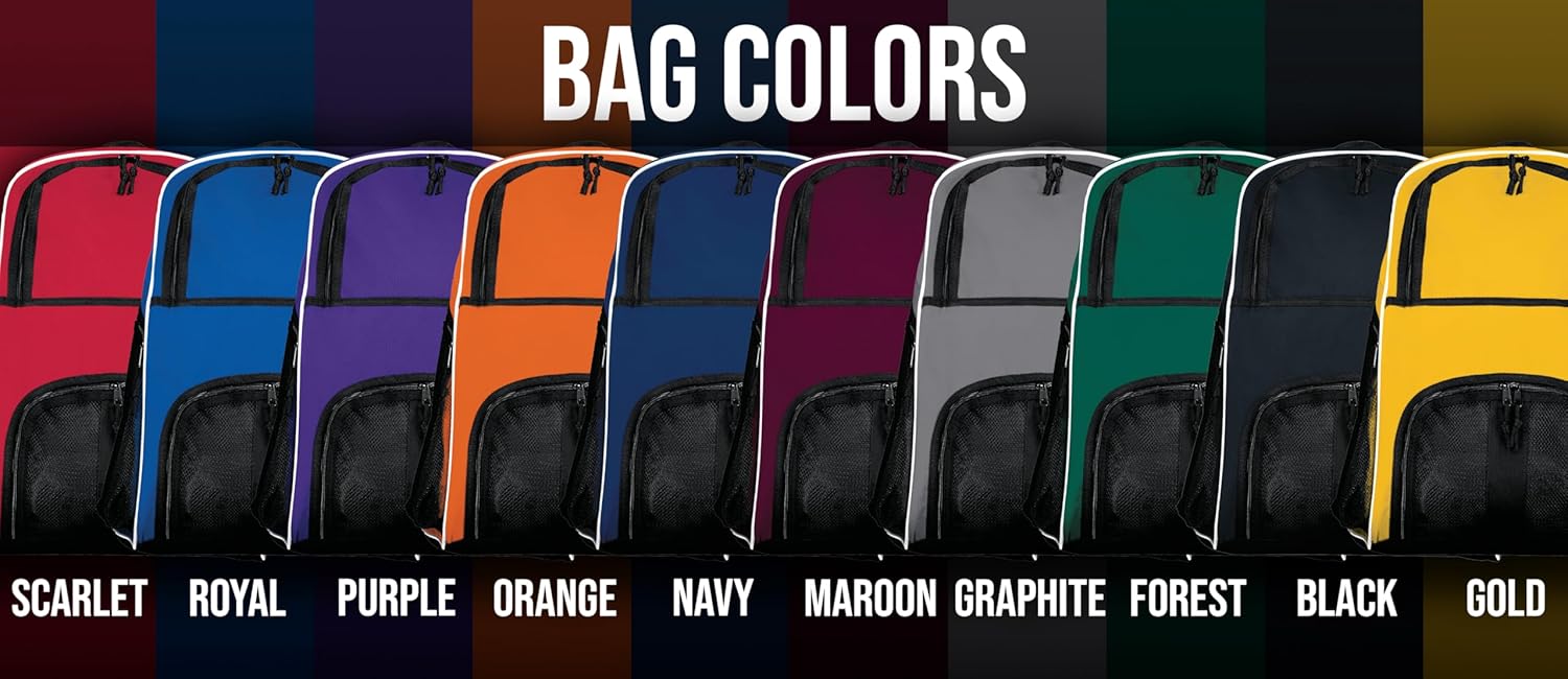 Personalized Basketball Backpack with Ball Holder – Custom Name Team Basketball Bag for Youth & Teen Players, School, Practice & Games