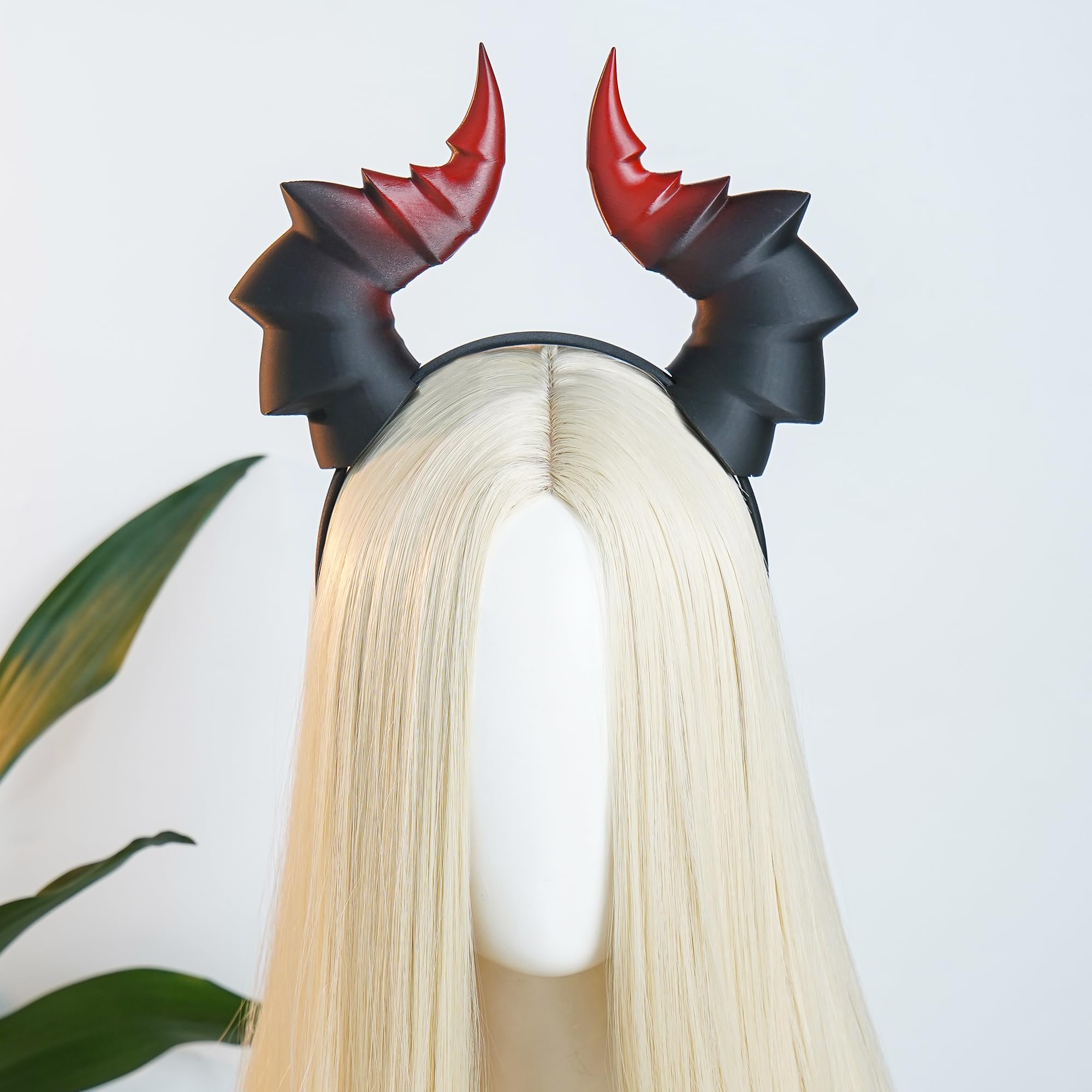 Devil Horns Headband for Adult - 3D Devil Horns Headband for Halloween Costume Party Dress up Cosplay Renaissance