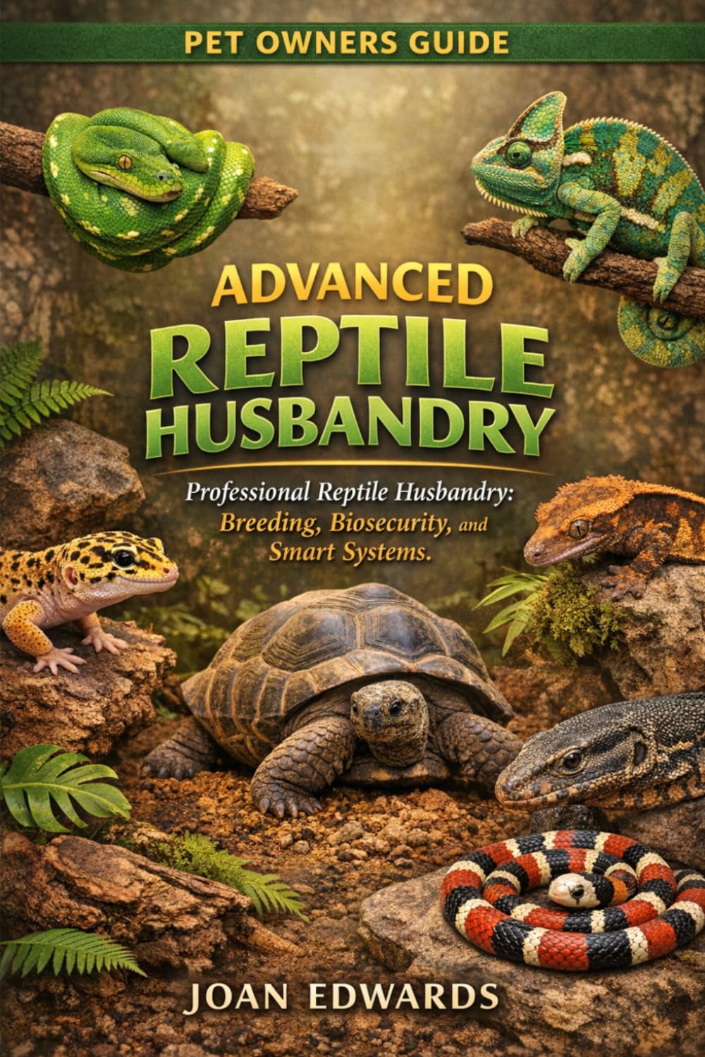 ADVANCED REPTILE HUSBANDRY: Professional Reptile Husbandry: Breeding, Biosecurity, and Smart Systems.
